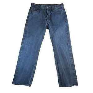 Levi's 501 Jeans Men's 36W x 34L ** See Note For L Dark Blue Button Fly 海外 即決