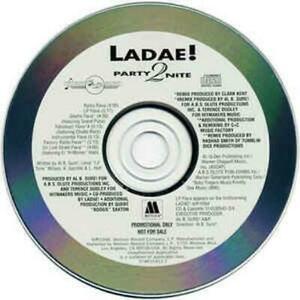 Ladae!: Party 2 Nite PROMO MUSIC AUDIO CD Flava Ghetto Fabulous! Factory Street 海外 即決