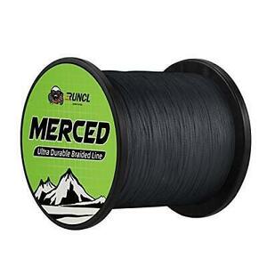 RUNCL Braided Fishing Line 120LB(54.4kgs)/0.6mm - 500yds(8 Strands) Gray 海外 即決