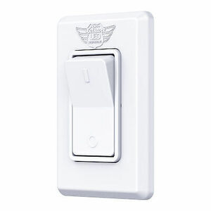 Single 1 Gang On-Off 12 volt White Light Switch - RV Camper Trailer Marine Boat 海外 即決