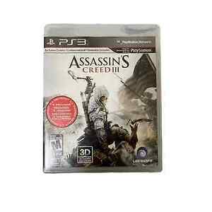 Assassin's Creed III PS3 Never Played 海外 即決