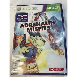 NEW Sealed Microsoft XBOX 360 Adrenalin Misfits Kinect Konami 海外 即決
