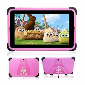 7 inch Kids Tablet, Android 11.0 Tablet PC for Kids, 2GB RAM 32GB ROM Pink 海外 即決