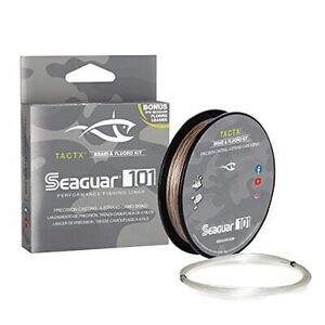 Seaguar 101 TACTX Braided Camo Fishing Line Braid and Fluoro Kit, 150Yds, 20L... 海外 即決