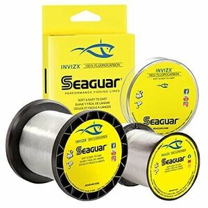 Seaguar InvizX 100% Fluorocarbon 200yd 8lb, Clear, One Size (08VZ200) 海外 即決