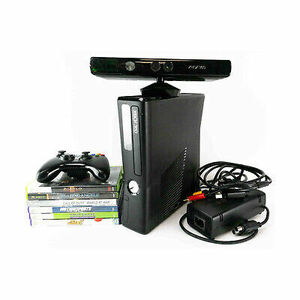 Microsoft Xbox 360 Xbox 360 Console Collection #2 - Console + Kinect + Con EX 海外 即決