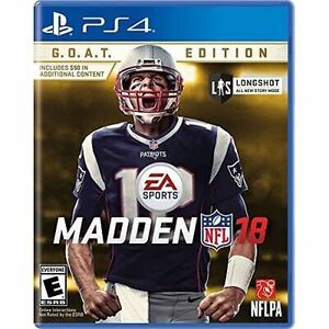 Madden NFL 18 Goat Edition PlayStation 4 For PlayStation 4 Football PS4 5E 海外 即決