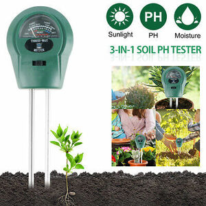 3 in 1 Soil PH Tester Water Moisture Test Meter Kit Garden Plant Testing hahat 海外 即決