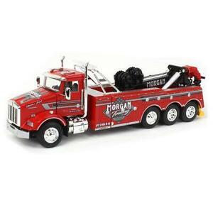 First Gear DCP 1/64 Kenworth T800 Day Cab Wrecker Morgan Towing 60-1433 海外 即決