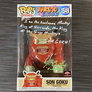 Funko POP! Animation: Naruto Shippuden - Son Goku (Target Con)(Signed/John Bentl 海外 即決