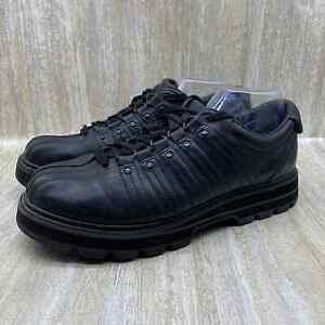 K Swiss クラシック VN Shoes メンズ 10 ブラック Lace Up Low Top Sneaker 海外 即決