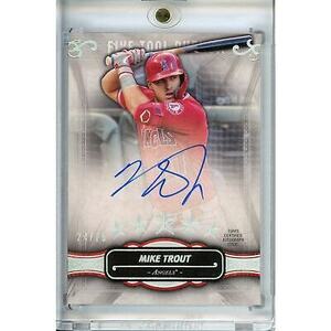 MIKE TROUT 2021 TOPPS FIVE STAR FIVE TOOL PHENOM AUTO /25 ANGELS 海外 即決