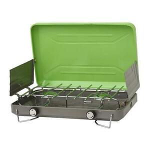 ** Enjoy Outdoor Cooking with the 2-Burner High Output Portable Camping 海外 即決