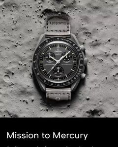 NEW Omega X Swatch Moonswatch Mission To Mercury Speedmaster 海外 即決