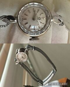 Ladies Art Deco 14k Omega Watch ~ Runs 海外 即決