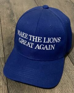 Detroit Lions Hat Cap MAKE THE LIONS GREAT AGAIN Embroidered Hat 海外 即決