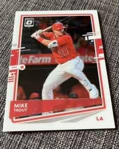 2020 Donruss Optic Mike Trout Los Angeles Angels #142 海外 即決