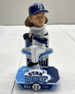 Shane Baz #11 Tampa Bay Rays Bobblehead Star Rookie MLB FOCO New 海外 即決