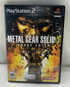 Metal Gear Solid 3 Snake Eater Ps2 Complete Tested 海外 即決