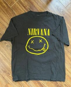 vintage t shirt nirvana 90s large 海外 即決