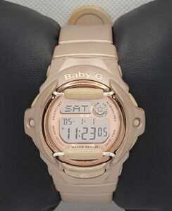 Ladies CASIO Baby-G 3252 Pink Dusty Digital Watch BG-169G K9 海外 即決