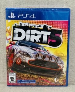 Dirt 5 Playstation 4 PS4 Brand New Factory Sealed 海外 即決