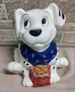 VTG Rolly 101 Dalmatians Schmid Cookie Jar Musical Cruella de Vil 海外 即決