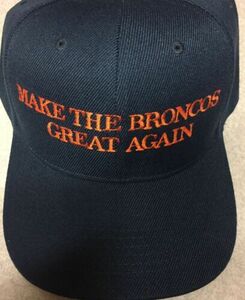 MAKE THE BRONCOS GREAT AGAIN Denver Broncos NFL FOOTBALL 海外 即決