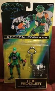 1995 Kenner Batman Forever The Riddler Action Figure MOC 海外 即決