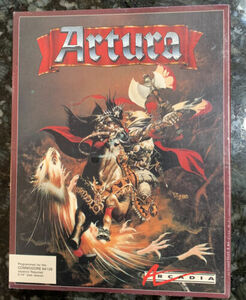 Artura by Arcadia - Vintage Commodore 64 Game Band New Sealed Rare 海外 即決