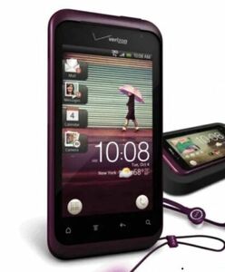 HTC Rhyme - 4GB - Plum (Verizon) w/ Wireless Charging Base NEW IOB 海外 即決