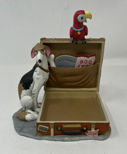 RARE Walt Disney Cruella and 101 Dalmatians Desk Set Post it note Holder puppy 海外 即決