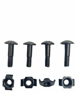 22mm FAST & MARITIME HELMET HARDWARE SET 4-POINT CHINSTRAP SCREW BOLT & NUT 4pk 海外 即決