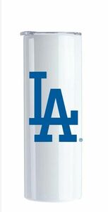 Los Angeles Dodgers MLB Multicolor 20oz Insulated Tumbler Box Lid Straw New 海外 即決