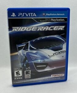 Ridge Racer (Sony PlayStation Vita, 2012) Game & Case 海外 即決