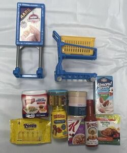 Zuru 5 Surprise Mini Brands Series Assorted Lot Of 9 Items And Shopping Cart 海外 即決