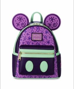 Disney Loungefly Mickey Mouse The Main Attraction Mini Backpack Mad Tea Party 海外 即決