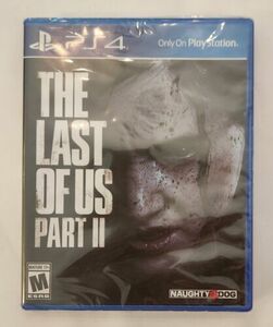 The Last of Us Part II Sony PlayStation 4 PS4 Sealed 2 Disc Version 海外 即決