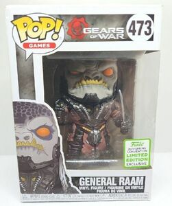 NEW Funko POP! Games #473 Gears of War General Raam Vinyl Figure 2019 Spring Con 海外 即決