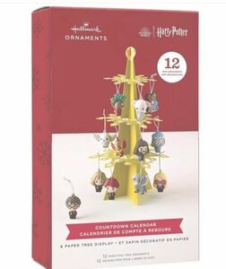 NEW Hallmark Harry Potter Advent Calendar Holiday Christmas Ornaments Tree 海外 即決