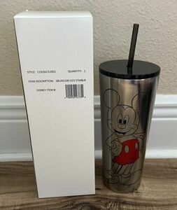 D23 Expo 2022 Exclusive Starbucks 100 Years of Magic Mickey Mouse Steel Tumbler 海外 即決