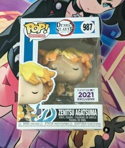 Funko Pop! Vinyl: Demon Slayer: Kimetsu no Yaiba - Zenitsu Agatsuma - Funimation 海外 即決