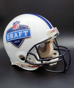 2012 NFL DRAFT Riddell Speed Authentic Helmet Fanatics Authentic Certified 海外 即決