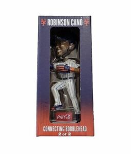 New York Met Robinson Cano Connecting Coca-Cola Bobblehead NIB. 海外 即決