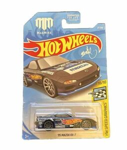 Hot Wheels 2017 HW Speed Graphics 10/10 - ‘95 Mazda RX-7 Mad Mike 海外 即決