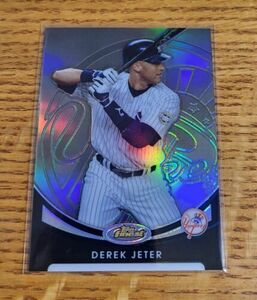 Derek Jeter 2010 Topps Finest Silver Holo Refractor /599 Yankees 14 海外 即決