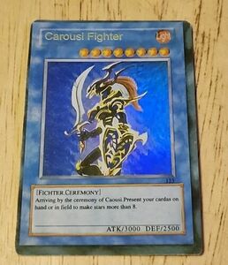 Yu Gi Oh! Carousi Fighter Light Fichter Ceremony Atk 3000 Def 2500 123 Card 海外 即決