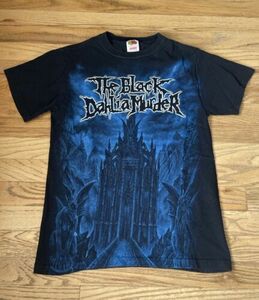 VINTAGE The Black Dahlia Murder Shirt Mens Small Black Band Concert Emo Goth y2k 海外 即決