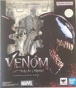 Bandai S.H.Figuarts Venom Let There be Carnage Venom SHF Action Figure New 海外 即決