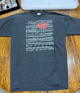Vintage Music Sheet T Shirt Adult Large 91.5 Fm 海外 即決